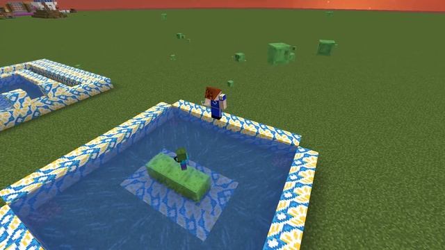 Zombie / Skelton catapult launcher - Minecraft Java 1.19 смотреть онлайн