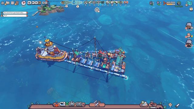 This Update Brings Electricity To Our Floating Villages, Flotsam Game Play Ep5 смотреть онлайн