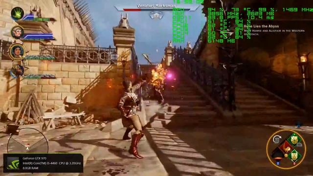 Dragon Age Inquisition PC ULTRA Settings GTX 970 | i5 4460 смотреть онлайн