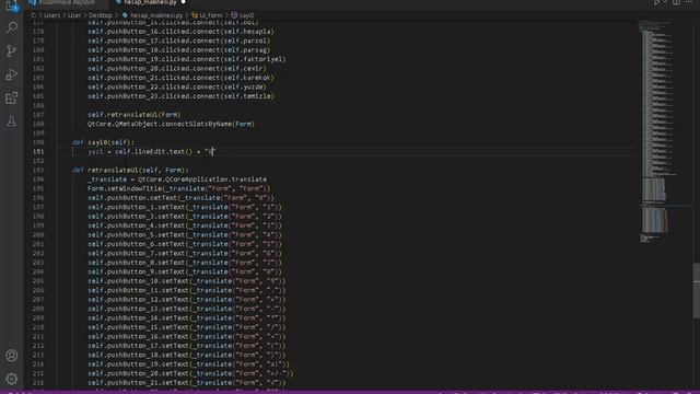 PYTHON PYQT5 VE QT DESİGNER İLE HESAP MAKİNESİ YAPIMI смотреть онлайн