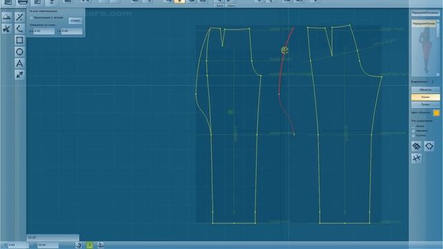 2. Моделирование брюк галифе смотреть онлайн