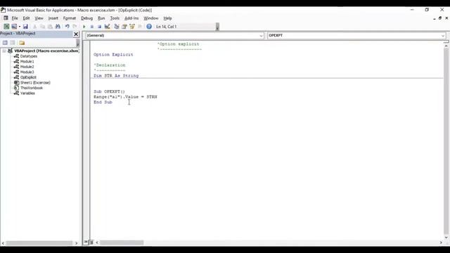 6. Option explicit command and it's settings | Macro VBA | MDP TECH смотреть онлайн