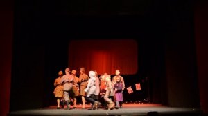 "Дети войны" - музыкально-литературная  композиция театральной студии “Кукляндия”