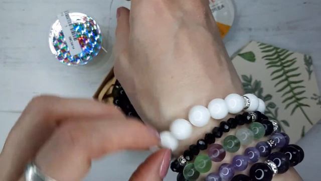 9. Браслеты из натуральных камней. Резинки для сборки. смотреть онлайн