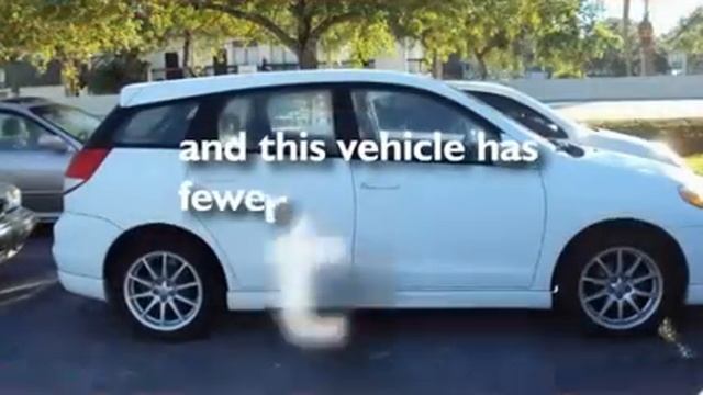 2003 Toyota Matrix Clearwater FL смотреть онлайн
