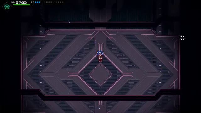 Сражение с голубым богом в метакосмосе в финале игры Cross Code смотреть онлайн