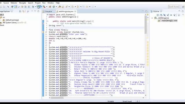 Pizza Delivery System In Java Programming смотреть онлайн