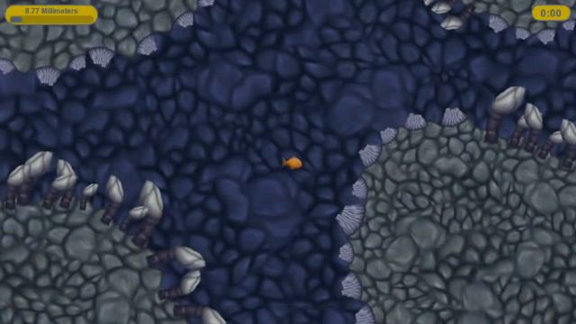 Приключение маленькой ГОЛОДНОЙ РЫБЫ Tasty blue Съешь все подряд Веселая мультик игра смотреть онлайн