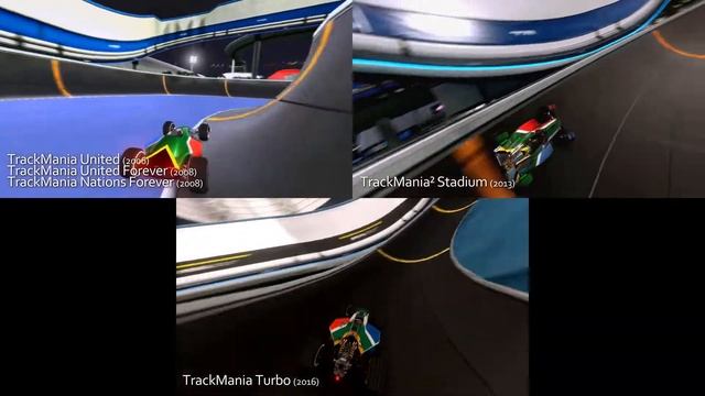 TrackMania United /Nations Forever /Stadium /Turbo (Comparison) смотреть онлайн