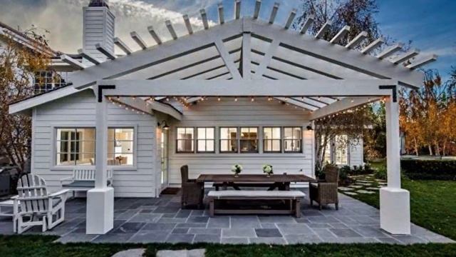 2021 - Пергола - современный стиль. Идеи для Вашего сада. смотреть онлайн