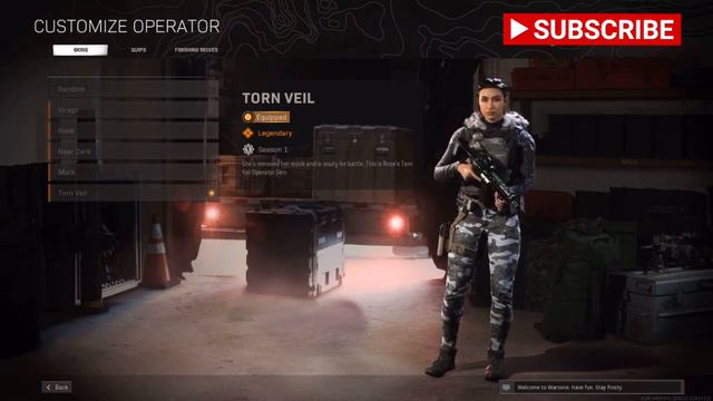 Call of Duty: Modern Warfare/ Warzone- Roze Behind The Mask- Unmasked Skin смотреть онлайн