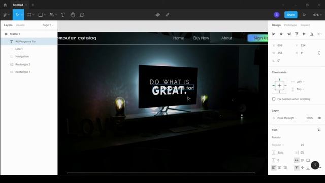Figma Web Design Home Page | Practice: #1 смотреть онлайн