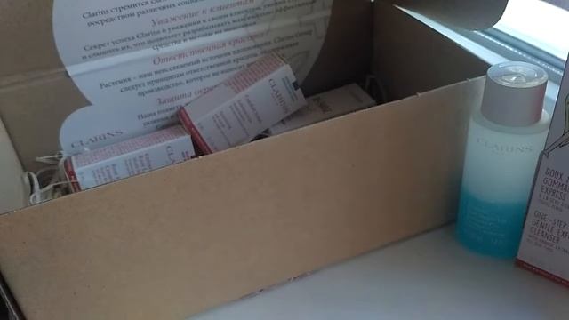 Маленький заказик от Clarins + новинка в подарок ?? смотреть онлайн