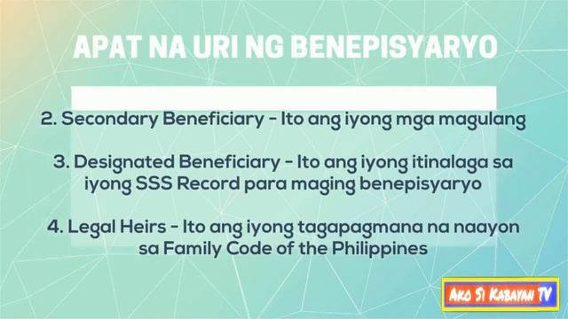 PAANO MAG APPLY NG SSS DEATH BENEFITS - GUIDELINES AND REQUIREMENTS смотреть онлайн