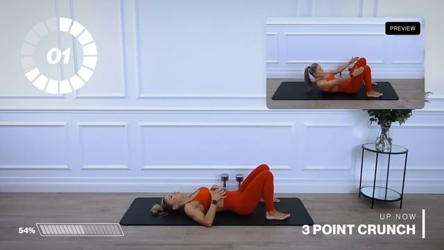 20 Minute Abs and Core Workout - Dumbbells + Bodyweight | Caroline Girvan смотреть онлайн