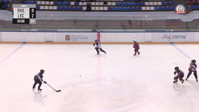 Матч №6, Русь — Львы ЦХМ, 2012-U9, Арена СК Дмитров, 20 февраля 2021 в 16:30 смотреть онлайн