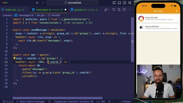 The Best Realtime React Native Chat (Expo, Typescript, File Upload, Convex) смотреть онлайн