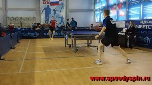 ТОП -24 2014 по настольному теннису,Семенов - Ивонин.