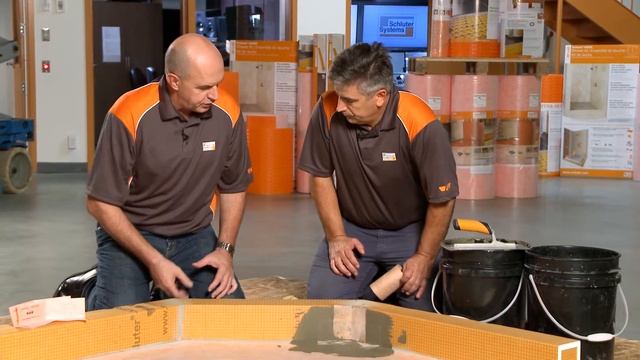 Imperméabiliser Une Douche En Angle Avec KERDI-BAND