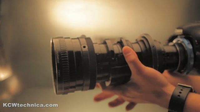 KCWtechnica PL Mount  To Canon EOS (EF) 7D, 5D Mark II With Angenieux 25-250mm
