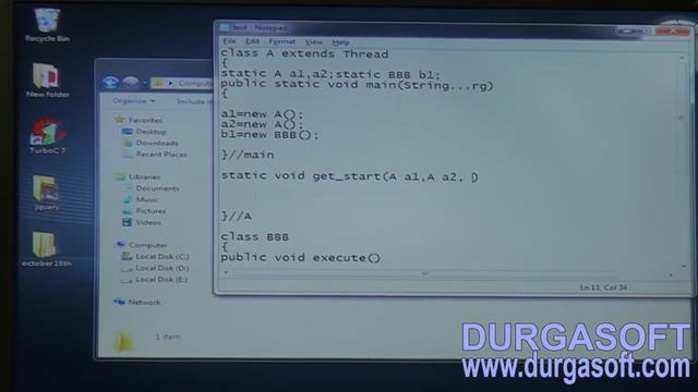 Core Java Declarations with Access Modifiers synchronized modifier w r t methods part -3 смотреть онлайн
