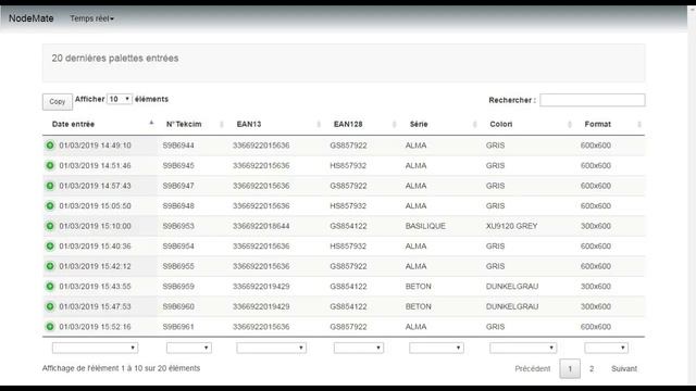 Nodemate : Solution Multi-Protocole : OMRON, SIEMENS, MODBUS, SOCKET, SCANNER, ETIQUETEUSE, BALANCE смотреть онлайн