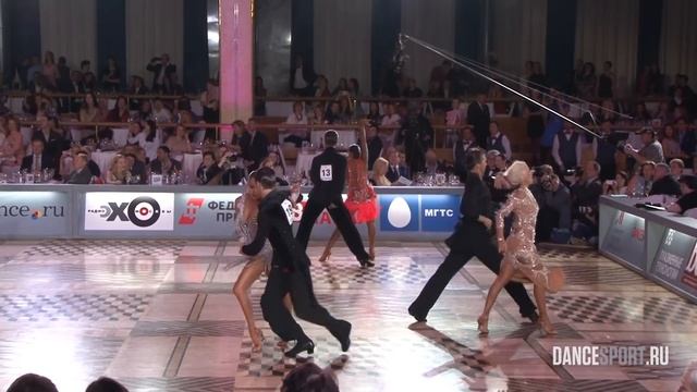 Dmitro Vlokh - Ekaterina Krysanova, UKR, 1/4 Samba смотреть онлайн