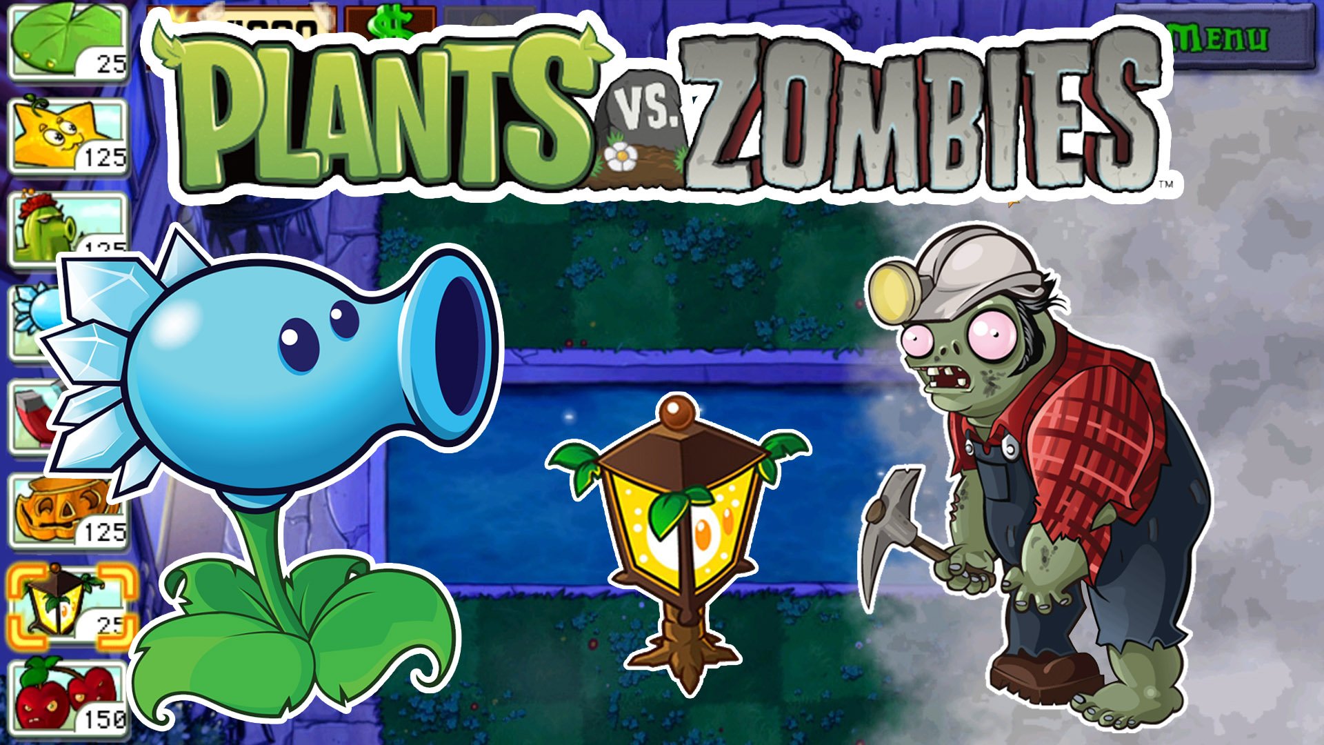 Растения против Зомби Туман| Plants vs Zombies Last Stand Fog смотреть онлайн