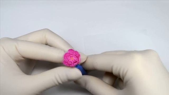 Кольцо с Пионом ❤️Полимерная глина мастер класс цветы ❤️ Ирина Иваницкая смотреть онлайн