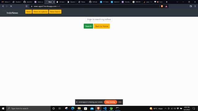 NewsApp Java Spring Boot Project Working Demo смотреть онлайн