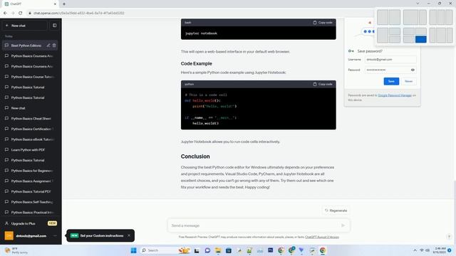 python best editor for windows смотреть онлайн