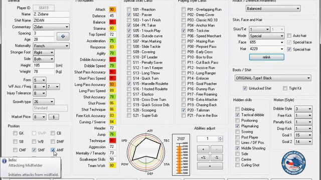 cara de zidane para pes 2010 смотреть онлайн