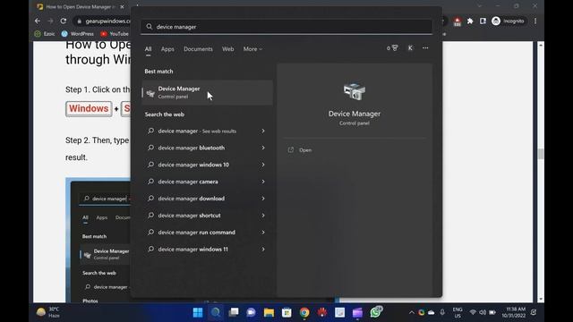 How to Open Device Manager in Windows 11 (8 Methods)? смотреть онлайн