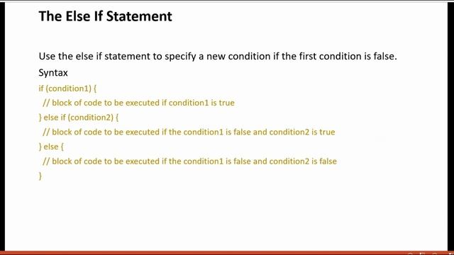 If Else in java || Decision Making Statements || What is Else if смотреть онлайн