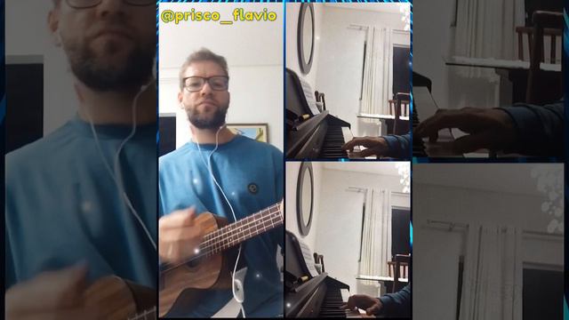 In My Place - Coldplay Ukulele e Piano COVER смотреть онлайн