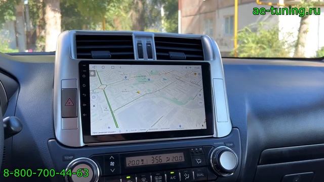 Замена магнитолы на Toyota Land Cruiser Prado 150 смотреть онлайн