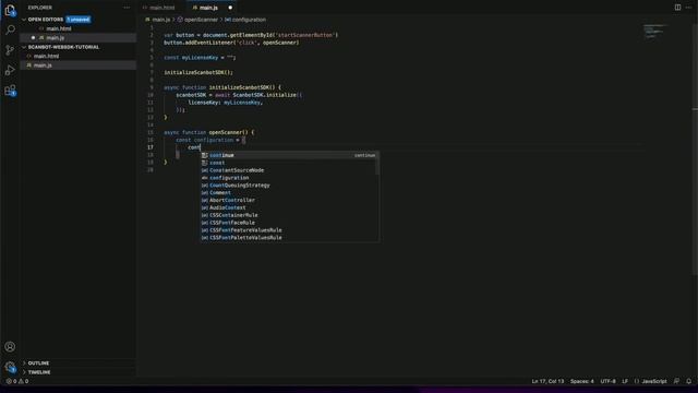 Add Barcode Scanning to a Website - Scanbot SDK for the Web смотреть онлайн