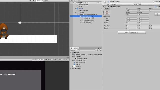 2D CHARACTER CUSTOMIZATION in Unity Tutorial смотреть онлайн