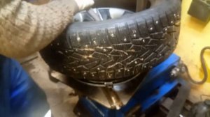 Датчик давления в шинах, как не сломать.