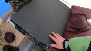 Как с комфортом ночевать в зимней палатке? Провели 2 ночи на льду)