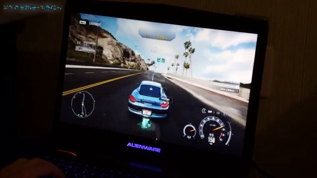 Alienware 17 3D 2013 NFS: Rivals Gameplay on ULTRA FullHD смотреть онлайн