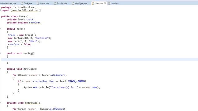 Java Logical Puzzles, Games, and Algorithms: Tortoise vs Hare Part 5 смотреть онлайн