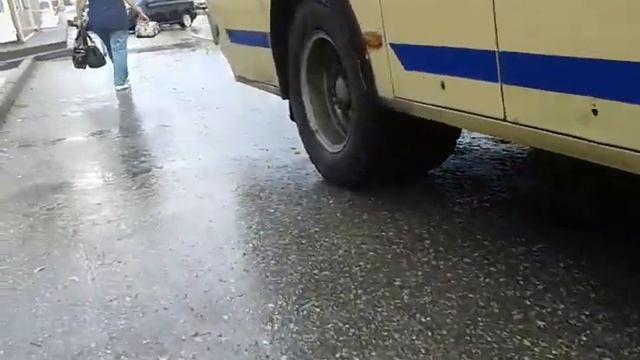 Десятиминутный ливень в Сасово 03.08.2017