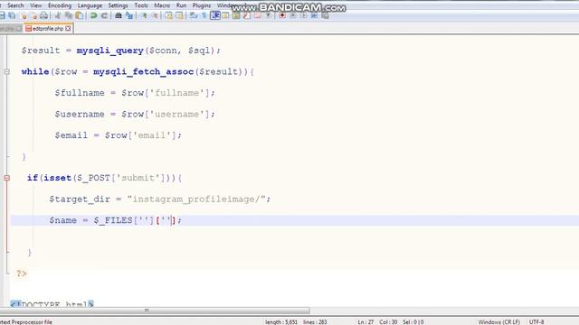 Instagram Tutorial Part-35: Upload Profile Image to folder PHP for android mobile, tablet and web. смотреть онлайн