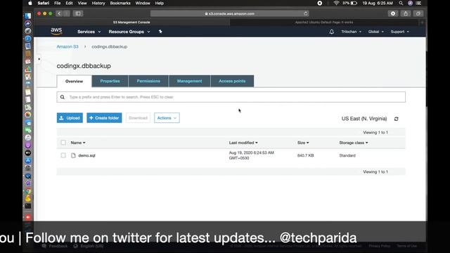 How to Schedule Backup of MySQL DB and Store it in S3 using Cron смотреть онлайн