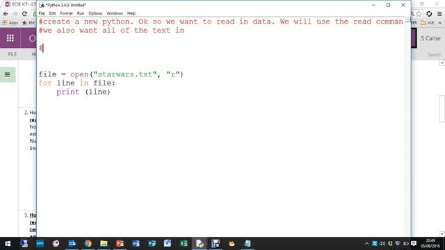 Python File Basics Video 2- Read Text From A File смотреть онлайн