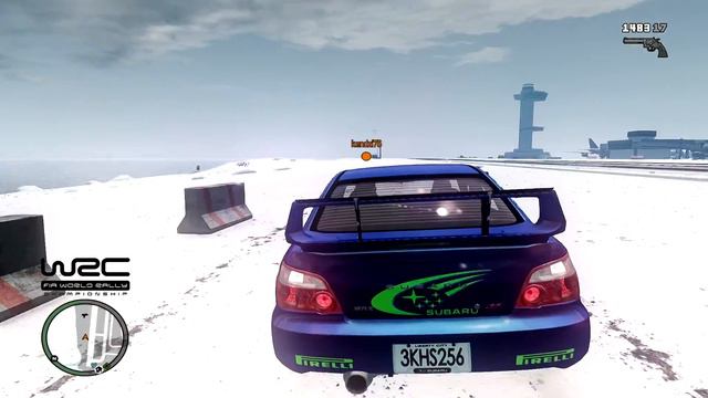 GTA IV Watching Rally Subaru Impreza WRC New York Snow Stage 03 смотреть онлайн