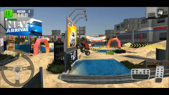 Monster Truck XT Airport Derby Racing Game - Red Blade Monster truck -Monster Truck Games 3D смотреть онлайн