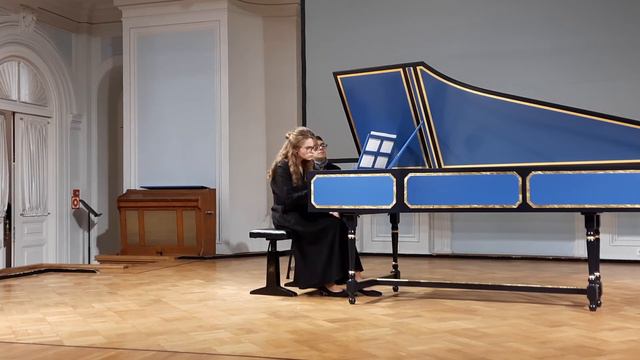 Г.Ф.Гендель. Сюита ми минор - исполняет Яна Батина (клавесин) смотреть онлайн