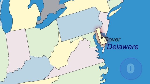 USA states and capitals challenge - part 1 смотреть онлайн